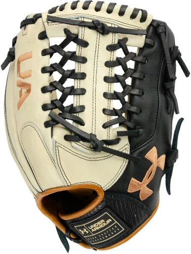 11.75 Inch Under Armour Genuine Pro 2.0 Cream/Black/Caramel Adult Infield Baseball Glove UAFGGP2-1175MT 1 11.75 Inch Under Armour Genuine Pro 2.0 Cream/Black/Caramel Adult Infield Baseball Glove UAFGGP2-1175MT