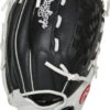 12.5 Inch Rawlings Shut Out RSO125BW Womens Fastpitch Softball Glove