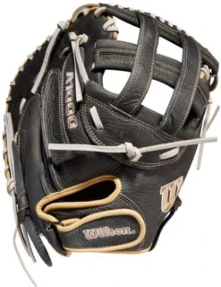 33 Inch Wilson A1000 Women's Fastpitch Softball Catcher Mitt WBW10018633