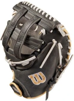 33 Inch Wilson A1000 Women's Fastpitch Softball Catcher Mitt WBW10018633 -Baseball Pro Store 33 inch wilson a1000 women s fastpitch softball catcher mitt wbw10018633 97