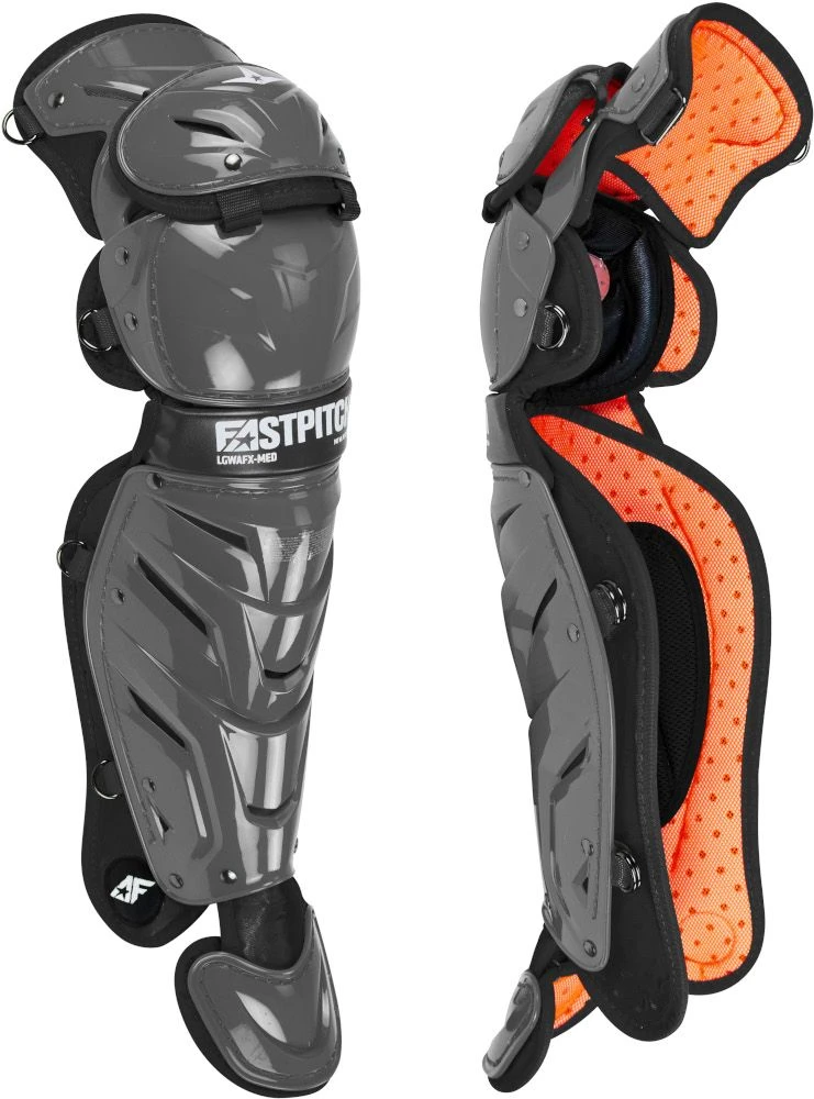 All-Star AFx LGWAFX Women's Fastpitch Softball Leg Guards 2 All-Star AFx LGWAFX Women's Fastpitch Softball Leg Guards - Image 2