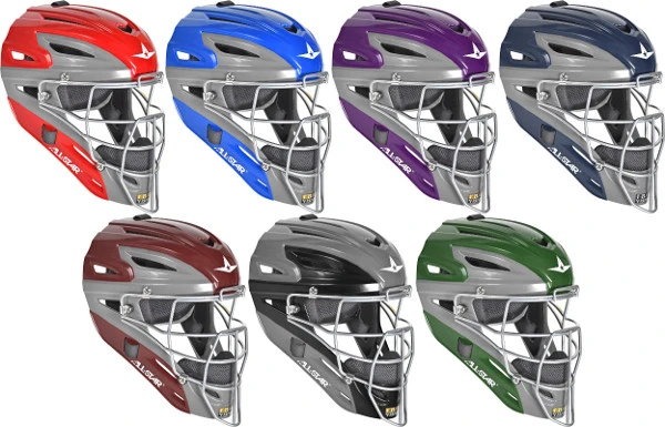 All-Star System 7 MVP2500GTT Adult Graphite Two Tone Catcher's Helmet 2 All-Star System 7 MVP2500GTT Adult Graphite Two Tone Catcher's Helmet - Image 2