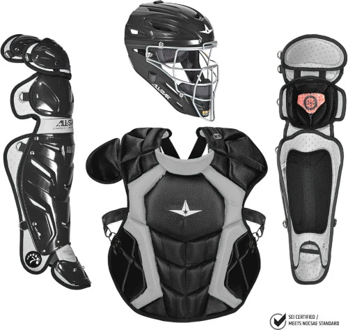All-Star System7 CKCCPRO1 Adult Professional/College Catcher's Gear Set 1 All-Star System7 CKCCPRO1 Adult Professional/College Catcher's Gear Set