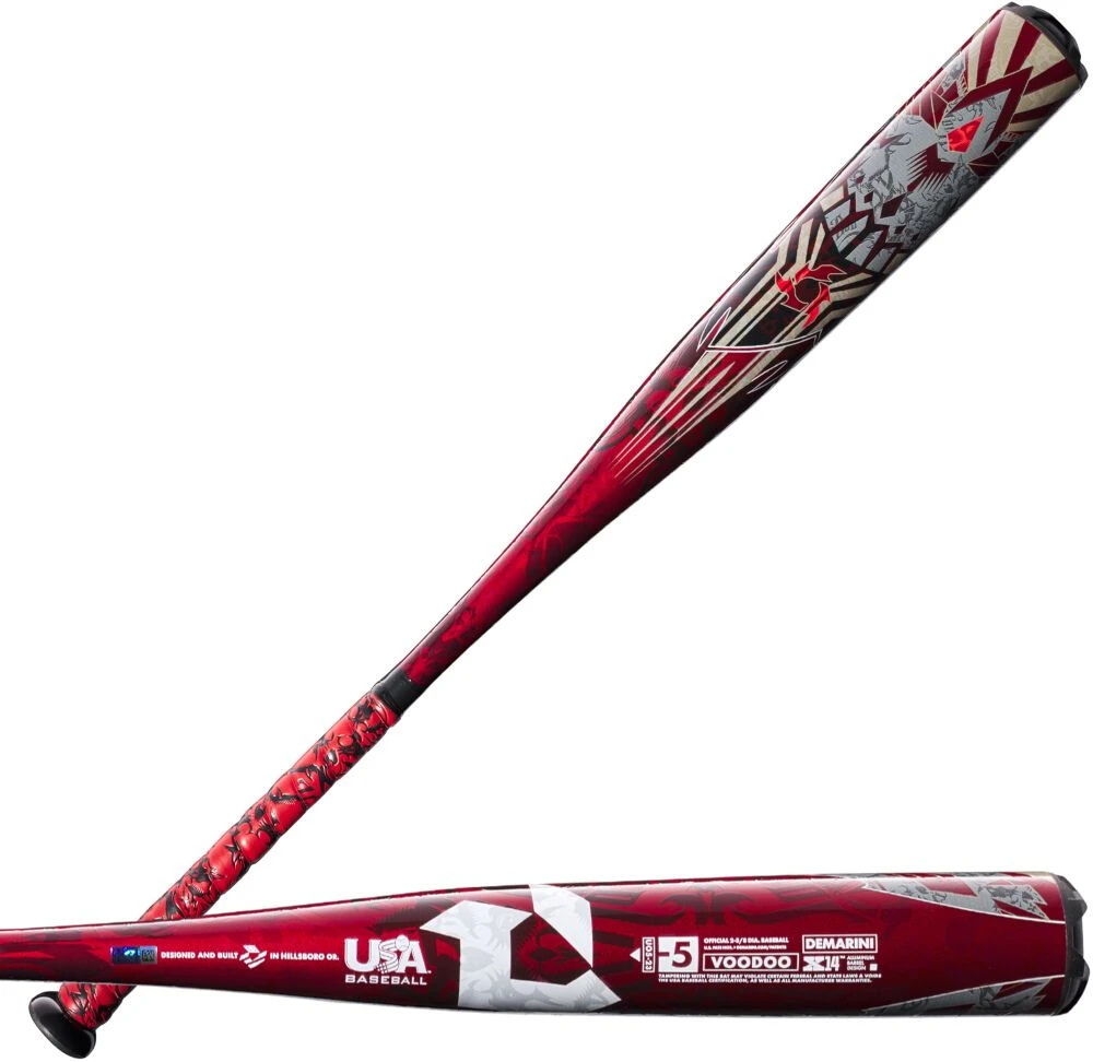 2023 DeMarini Voodoo One USA Balanced Baseball Bat (-5oz) WBD2361010 1 2023 DeMarini Voodoo One USA Balanced Baseball Bat (-5oz) WBD2361010