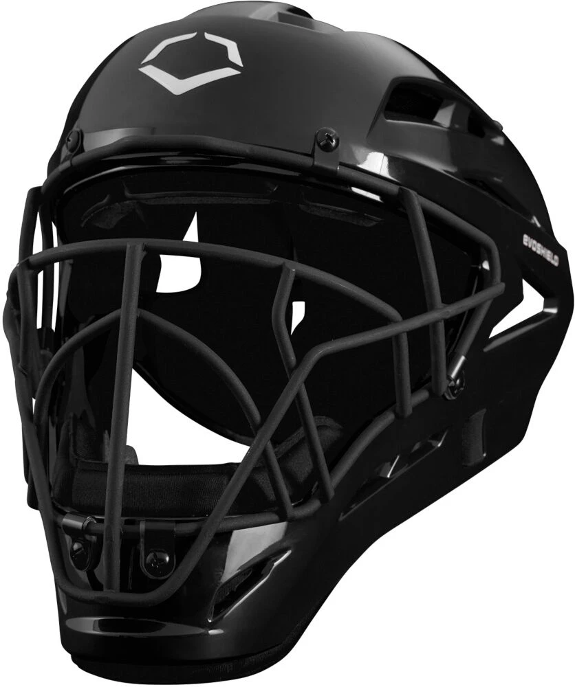EvoShield PRO-SRZ Solid Glossy Catcher's Helmet WB57201 1 EvoShield PRO-SRZ Solid Glossy Catcher's Helmet WB57201