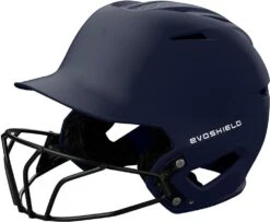 EvoShield XVT 2.0 Matte Batting Helmet W/ Fastpitch Softball Facemask WB57257 -Baseball Pro Store evoshield xvt 2 matte batting helmet w fastpitch softball facemask wb57257 34