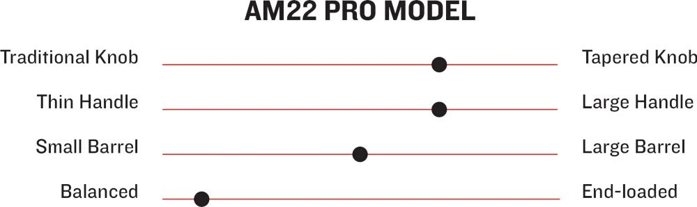 Marucci AM22 Pro Model Youth Maple Wood Baseball Bat MYVE3AM22CH 2 Marucci AM22 Pro Model Youth Maple Wood Baseball Bat MYVE3AM22CH - Image 2
