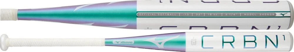 2023 Mizuno F23-CRBN1 Girl's Fastpitch Softball Bat (-13oz) 340609 1 2023 Mizuno F23-CRBN1 Girl's Fastpitch Softball Bat (-13oz) 340609