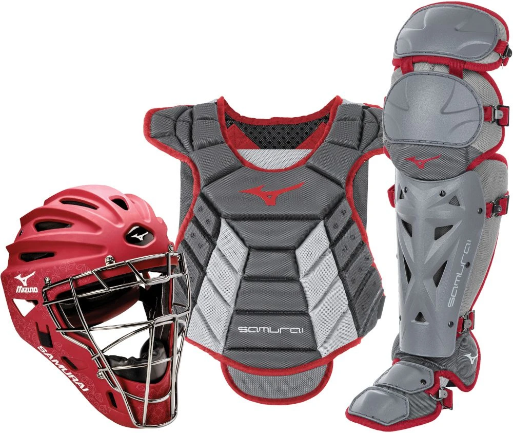 Mizuno Samurai 380422 Women's Fastpitch Softball Intermediate Catcher's Gear Set 2 Mizuno Samurai 380422 Women's Fastpitch Softball Intermediate Catcher's Gear Set - Image 2