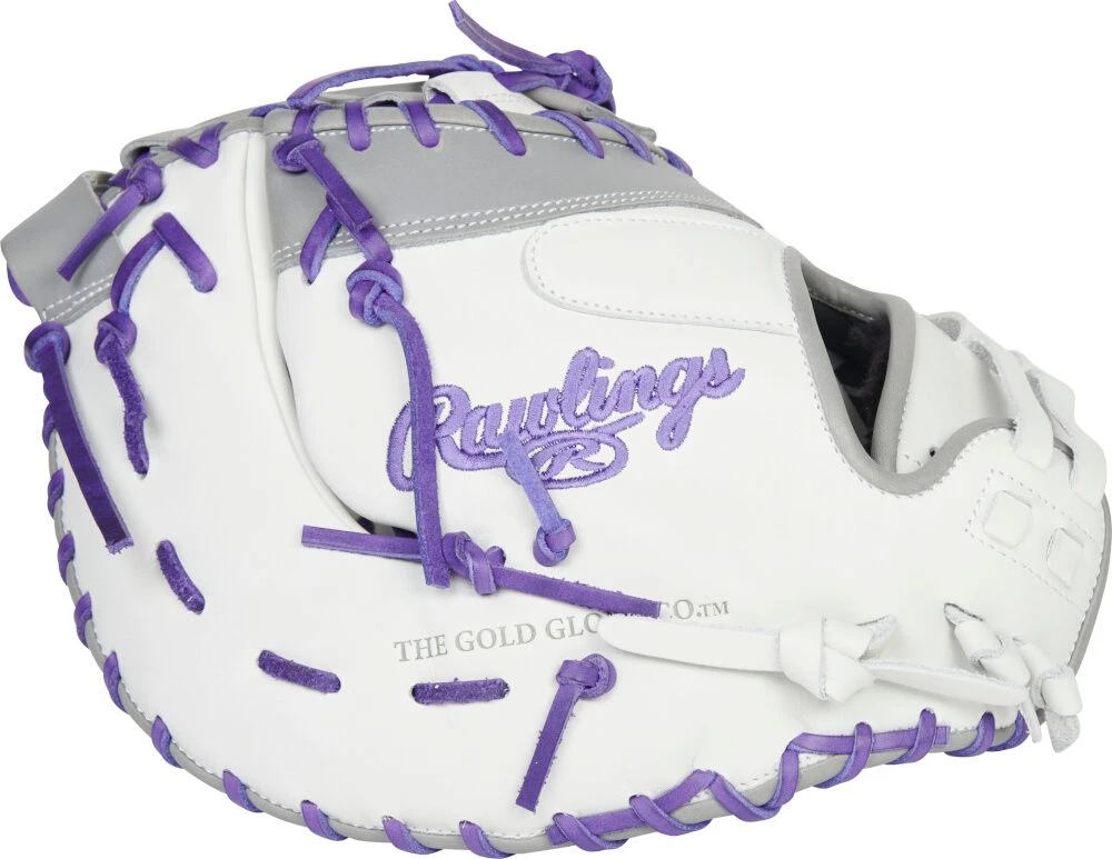 13 Inch Rawlings Liberty Advanced Color Series 4.0 Women's Fastpitch Softball Firstbase Mitt RLADCTSBWPG 3 13 Inch Rawlings Liberty Advanced Color Series 4.0 Women's Fastpitch Softball Firstbase Mitt RLADCTSBWPG - Image 3