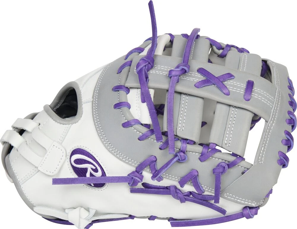 13 Inch Rawlings Liberty Advanced Color Series 4.0 Women's Fastpitch Softball Firstbase Mitt RLADCTSBWPG 4 13 Inch Rawlings Liberty Advanced Color Series 4.0 Women's Fastpitch Softball Firstbase Mitt RLADCTSBWPG - Image 4