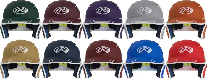 Rawlings Mach MACHTT-SR Senior Two Tone Matte Batting Helmet 3 Rawlings Mach MACHTT-SR Senior Two Tone Matte Batting Helmet - Image 3