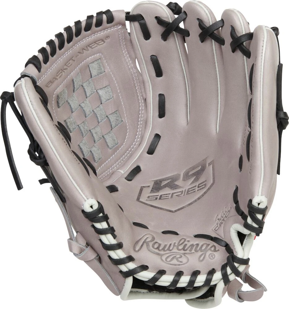 Rawlings R9 Contour Fit 11.5 Inch Girl's Fastpitch Softball Glove R9SB115U-3GW 2 Rawlings R9 Contour Fit 11.5 Inch Girl's Fastpitch Softball Glove R9SB115U-3GW - Image 2