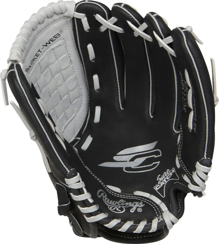 11.5 Inch Rawlings Sure Catch Youth Pro Taper Baseball Glove SC115BGB 2 11.5 Inch Rawlings Sure Catch Youth Pro Taper Baseball Glove SC115BGB - Image 2