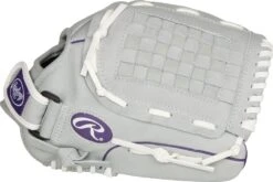 12.5 Inch Rawlings Sure Catch Girl's Fastpitch Softball Glove SCSB125PU -Baseball Pro Store rawlings sure catch 125 inch girls fastpitch softball glove scsb125pu 11