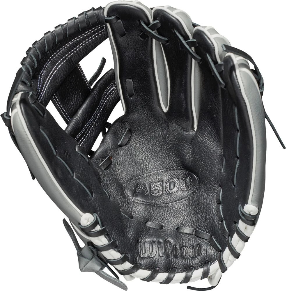 11 Inch Wilson A500 Youth Infield Baseball Glove WBW10014411 2 11 Inch Wilson A500 Youth Infield Baseball Glove WBW10014411 - Image 2