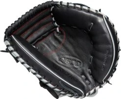 32 Inch Wilson A500 Youth Catcher's Baseball Mitt WBW10090732 -Baseball Pro Store wilson a500 youth 32 inch catchers baseball mitt wbw10090732 12