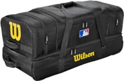 Wilson WTA9780 Umpire Wheeled Equipment Bag -Baseball Pro Store wilson wta9780 umpire wheeled equipment bag 18